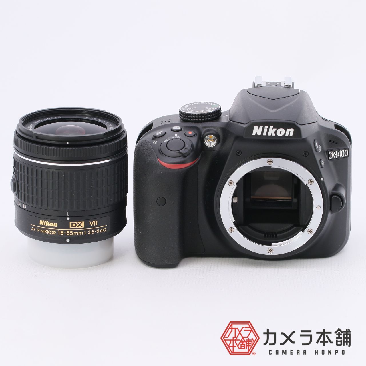 大人気!!】Nikon D3400 18-55mm VR レンズキット一眼レフ - デジタルカメラ