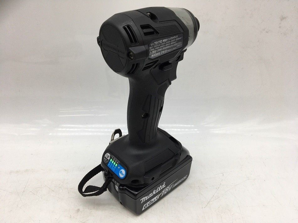 Makita マキタ 18v充電式インパクトドライバ TD173DRGXB 黒 Black IT0BPCNBFQGR エコツール小牧ｲﾝﾀｰ店 M02 HRDEVELOPMENT_JP