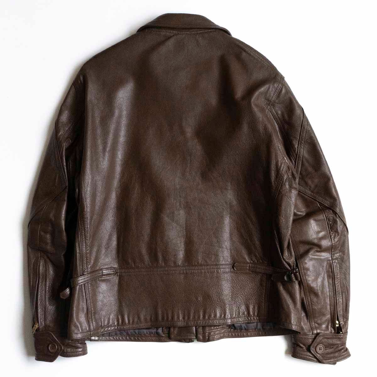 Willis & Geiger ブラウンレザーコート 40 LONG Willis & Geiger ブラウンレザーコート 40 LONG