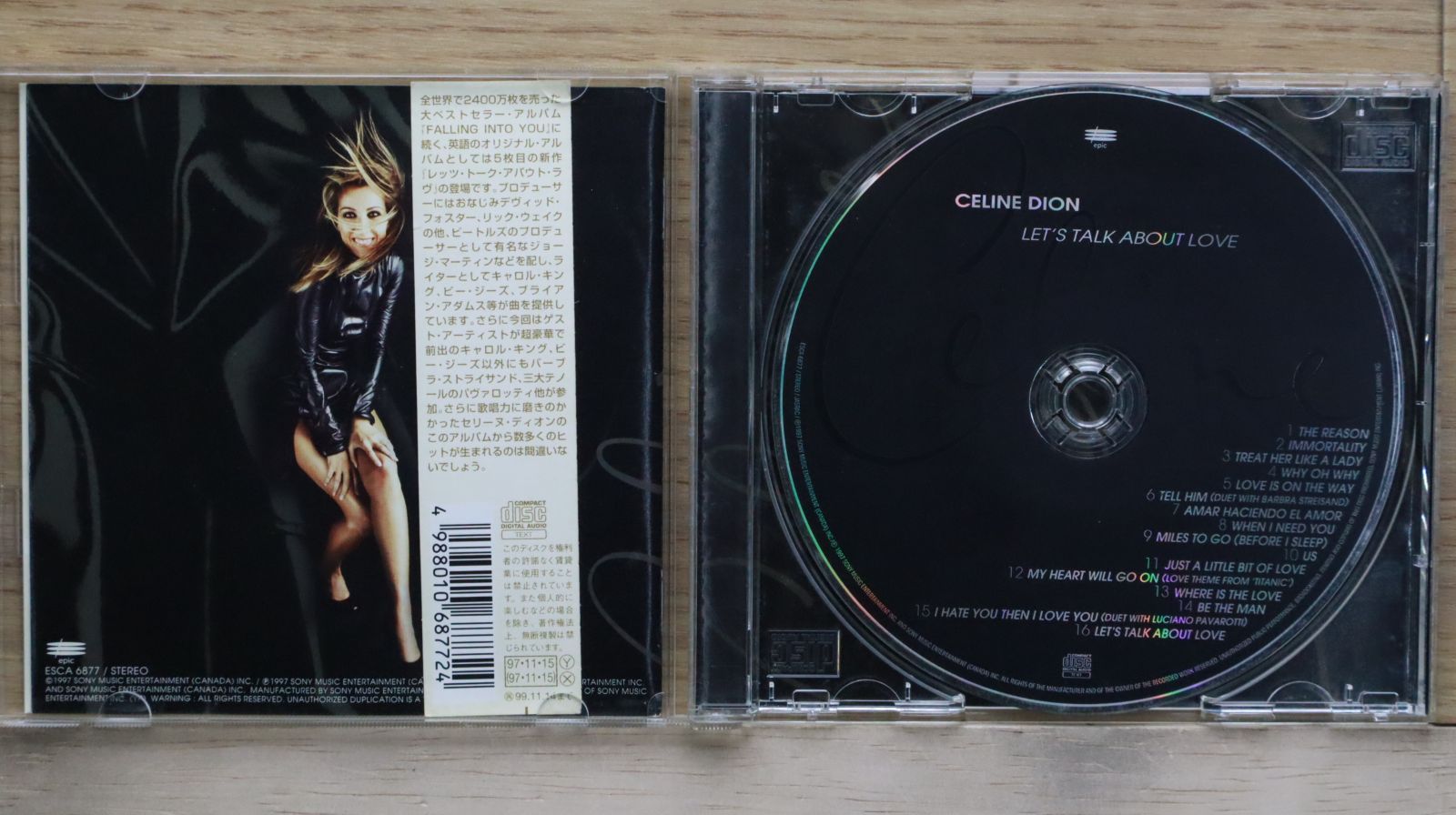 国内盤CD☆セリーヌ・ディオン/Celine Dion□ レッツ・トーク