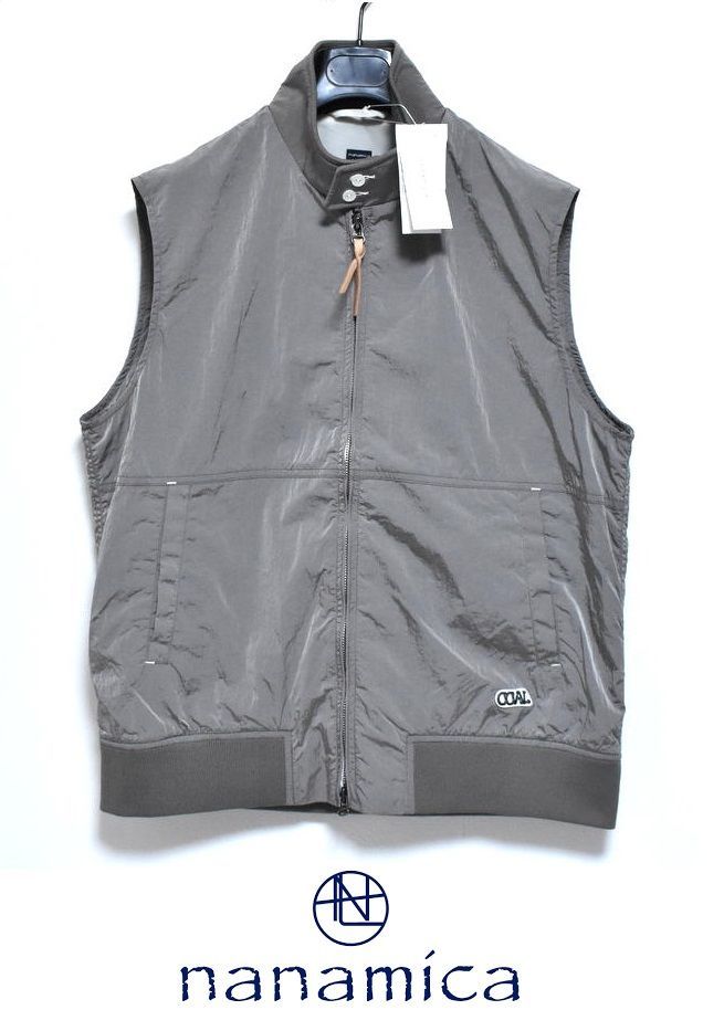 新品 nanamica Zip Up Wind Vest XS SUAS412 BE ナナミカ ベスト