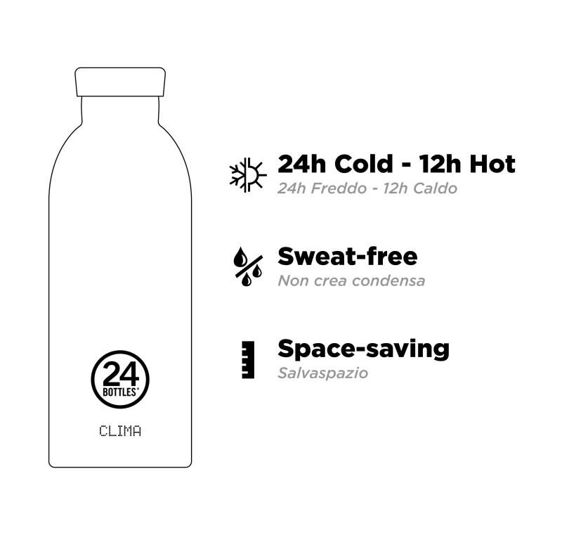 24BOTTLES 水筒・マグボトル ディープブルー 500ml クライマ