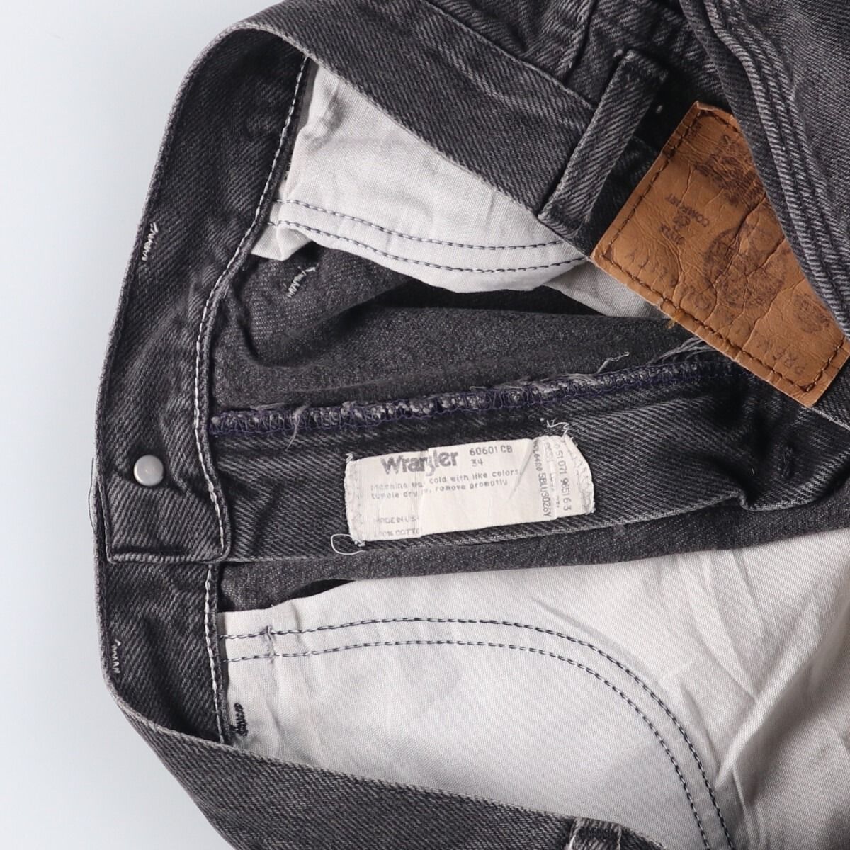 古着 80 90年代 ラングラー Wrangler ブラックデニムショーツ ハーフパンツ メンズw34相当 ヴィンテージ eaa587972 KIN-KAAI_COM