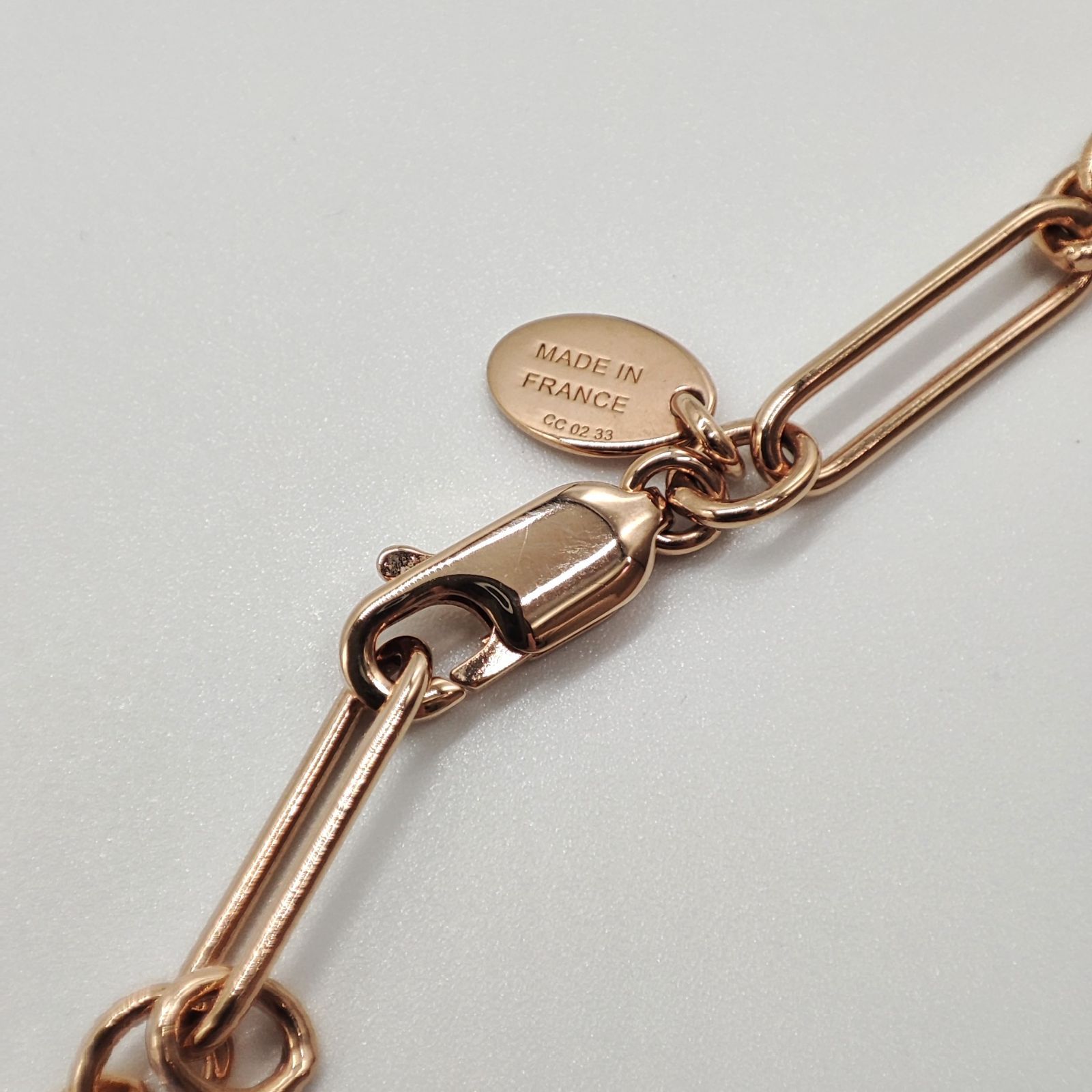 未使用級】HERMES エルメス エリタージュ エケストルPM ネックレス 