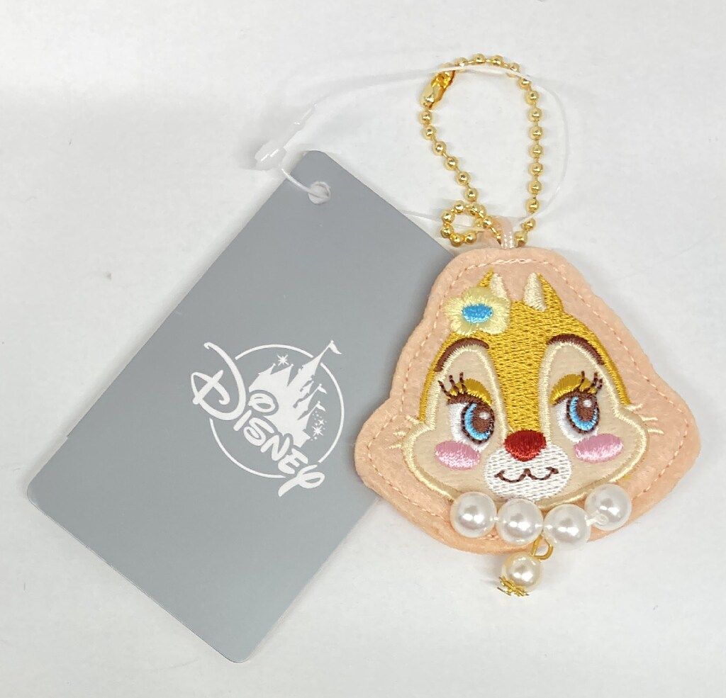 ディズニーストア　キーチェーン クラリス キーホルダー マスコット Disney - ディズニー クラリス ストラップ ぬいぐるみキー