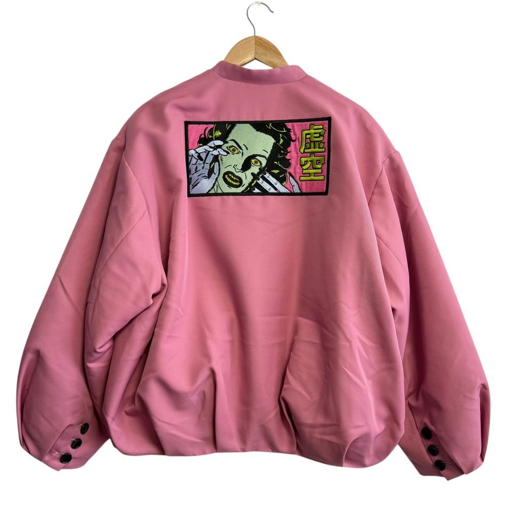 KIDILL キディル 混沌 刺繍 チャイナジャケット パデッドブルゾン 美品 KIDILL キディル 混沌 刺繍 チャイナジャケット パデッド