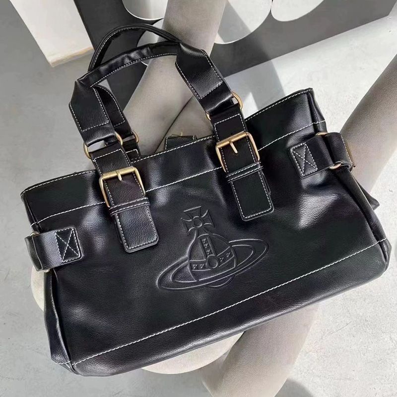 新品 ヴィヴィアンウエストウッド アコード ハンドバッグ 手提げ 肩掛け Vivienne Westwood トートバッグ 型押し キャンバス バッグ  - メルカリ