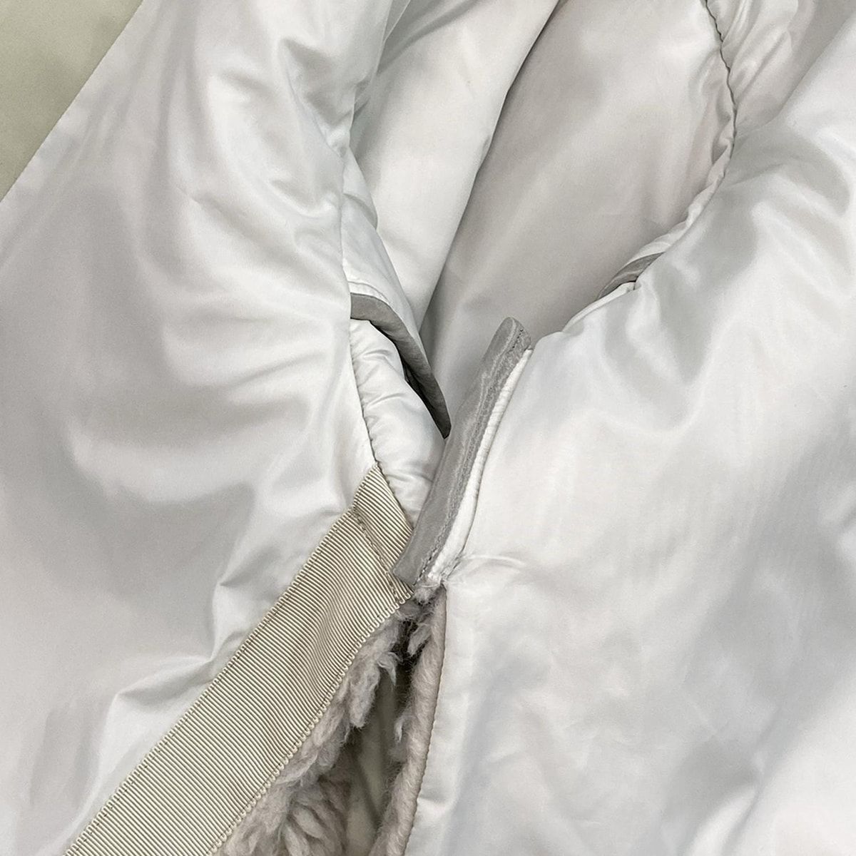 サカイ ブルゾン サイズ3 L レディース美品 Faux Shearling x Nylon