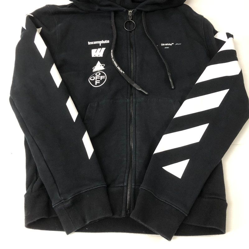 中古品】OFF-WHITE オフホワイト 19AW MARIANA SLIM ZIPPED 中古品】OFF-WHITE オフホワイト 19AW MARIANA SLIM ZIPPED