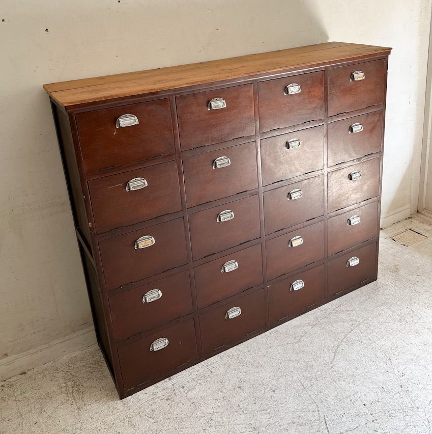 フランスアンティーク家具20ドロワー|アトリエアパレルカフェサロンインテリアコーディネート店舗内装什器住宅建築空間デザイン収納