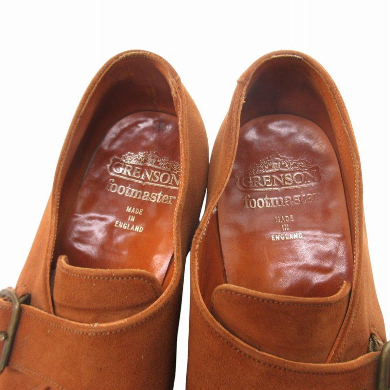 GRENSON_グレンソン　ダブルモンクストラップシューズ/25.5cm グレンソン ダブルモンク ブラック ホーウィン社ハッチグレイン