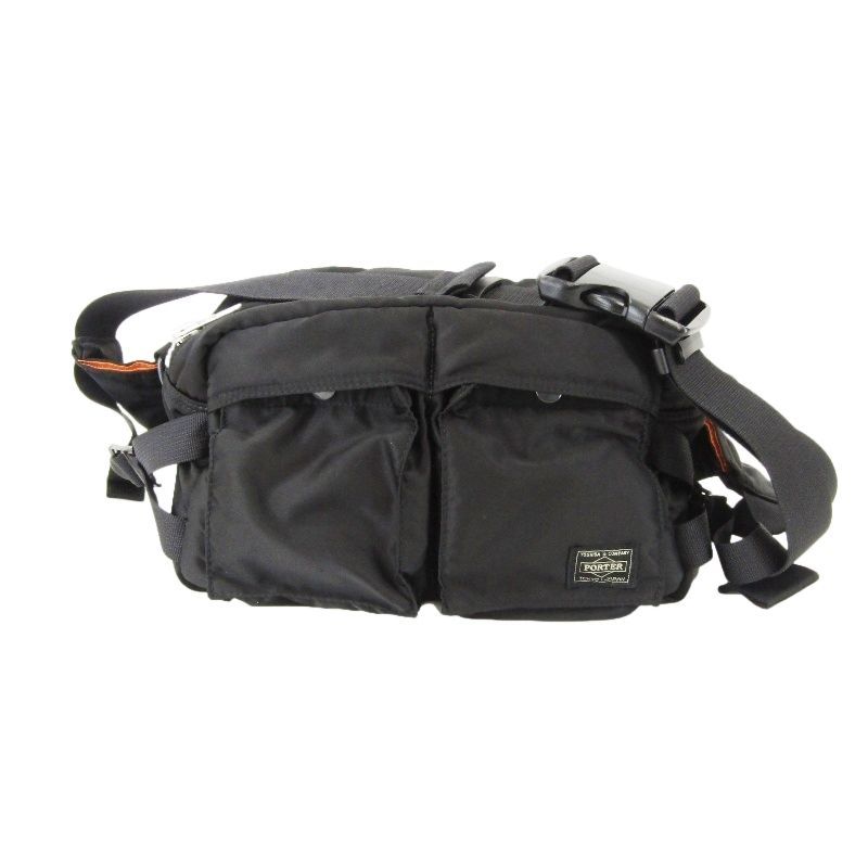 PORTER ポーター ウエストバッグ タンカー 622-78302 TANKER WAIST BAG ショルダーバッグ ウエストポーチ ブラック 黒 24004140