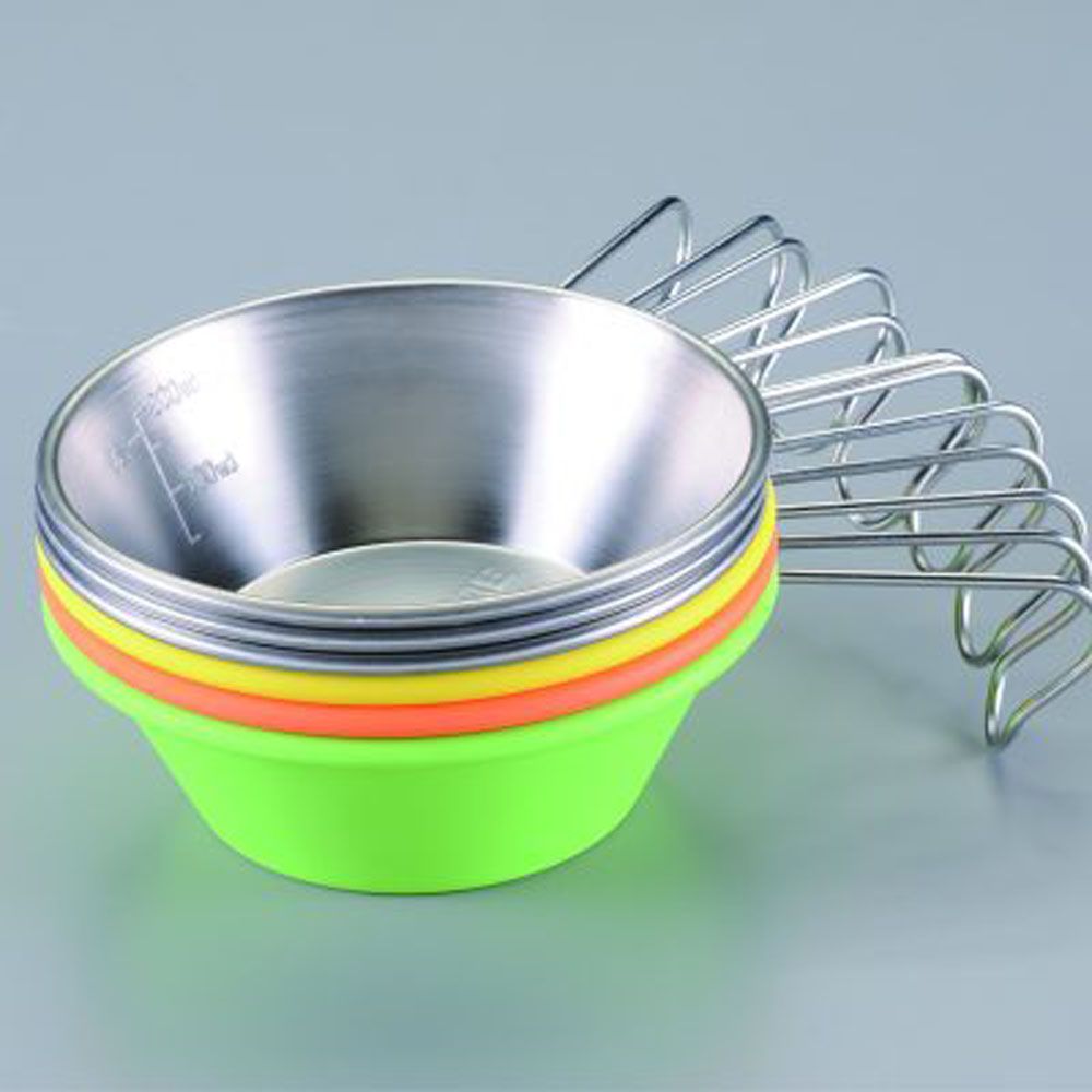 ユニフレーム アウトドア カラシェラ イエロー シェラカップ キャンプ 調理 容器 器具 道具 666715 -