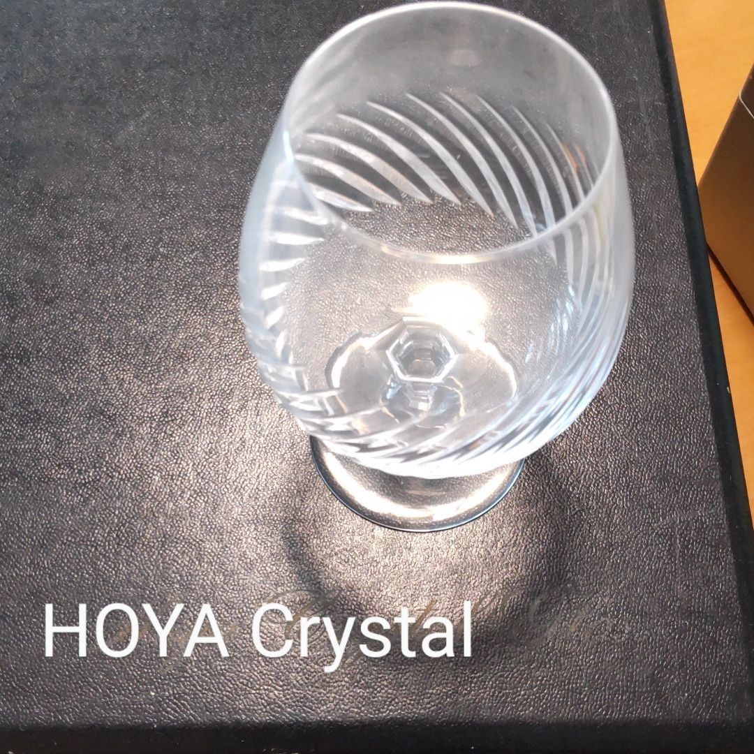 HOYA ホヤクリスタル ブランデーグラス 6個セット アンティーク