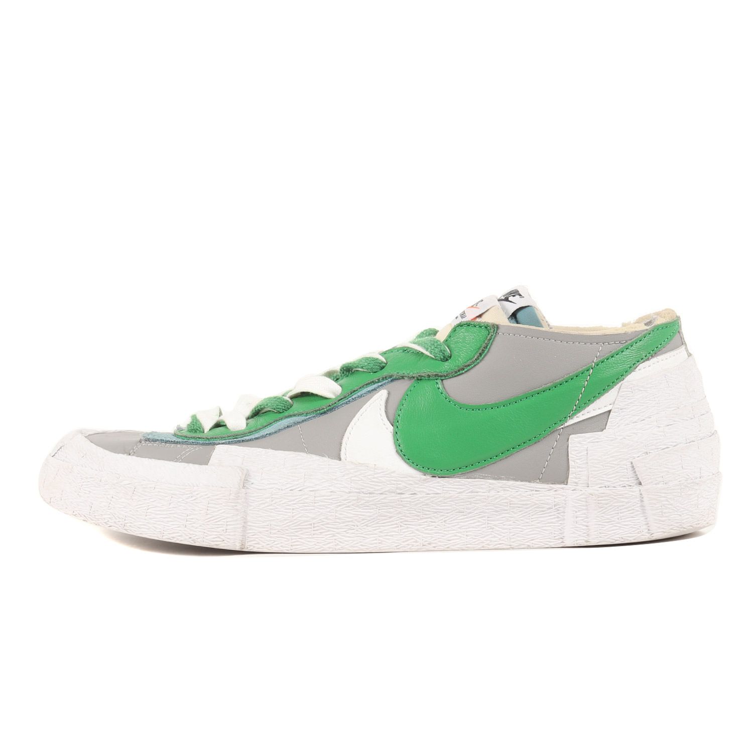 Sacai サカイ サイズ:29.0cm 21SS NIKE BLAZER LOW (DD1877-001) / SACAI ナイキ ブレーザー  ミディアムグレー クラシックグリーン US11 ローカット スニーカー シューズ コラボ 靴【メンズ】 - メルカリ