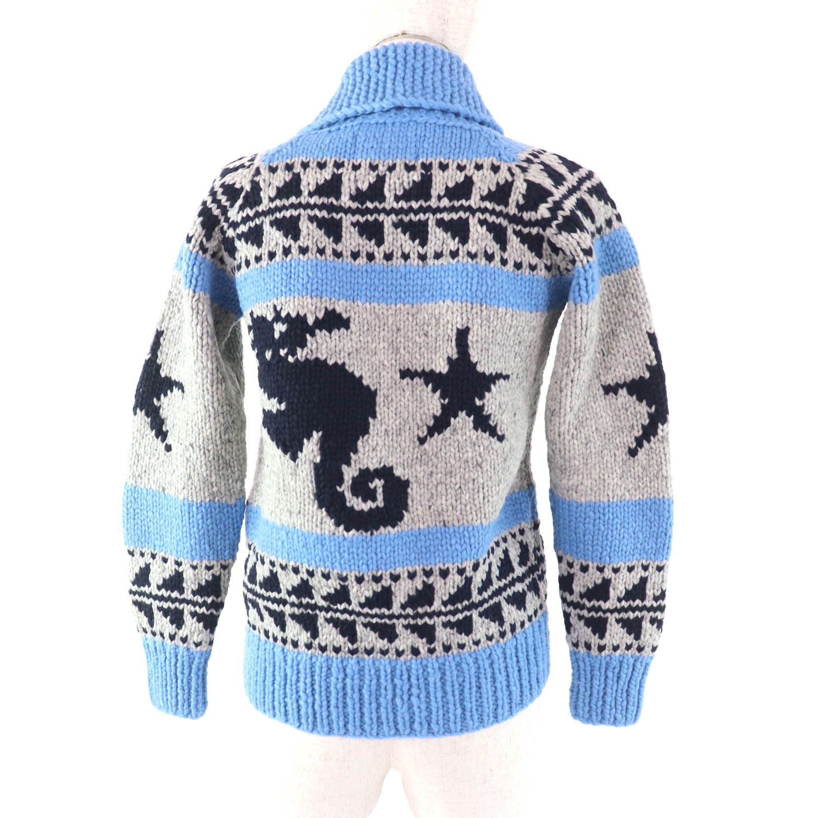 極美品】 KANATA カナタ カウチンニット トナカイ柄 44 【公式通販】