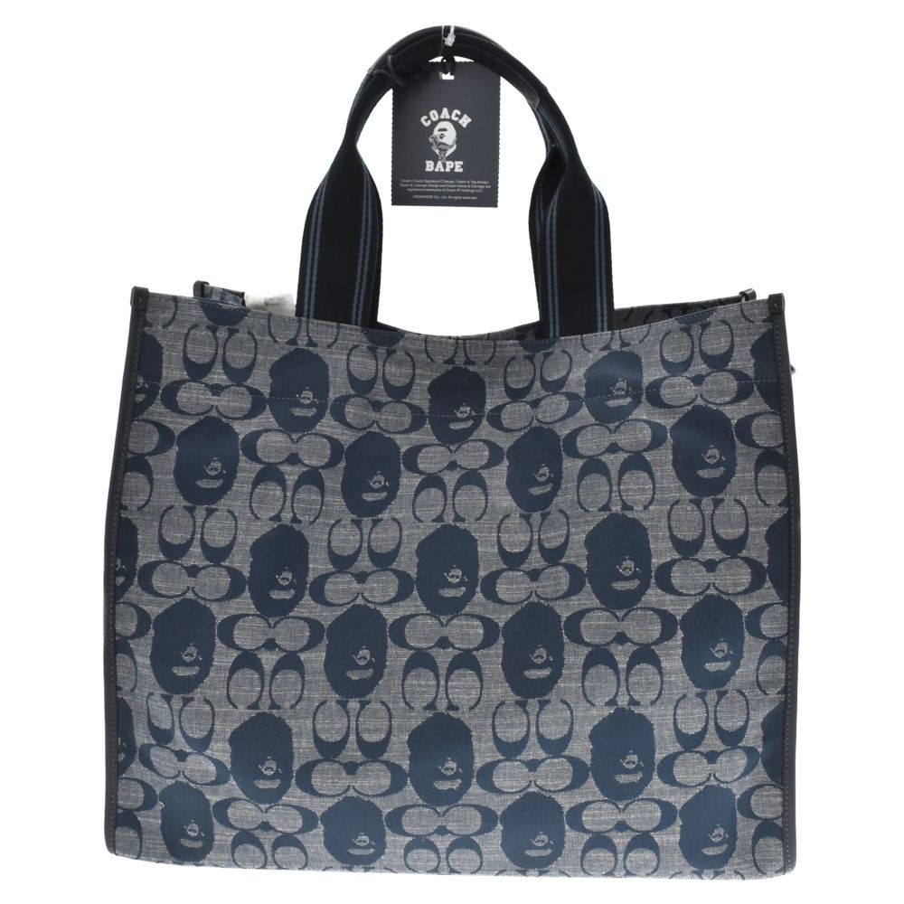 ⭐️希少・美品⭐️コーチ×BAPE 限定コラボ 2WAYトートバッグ C4522