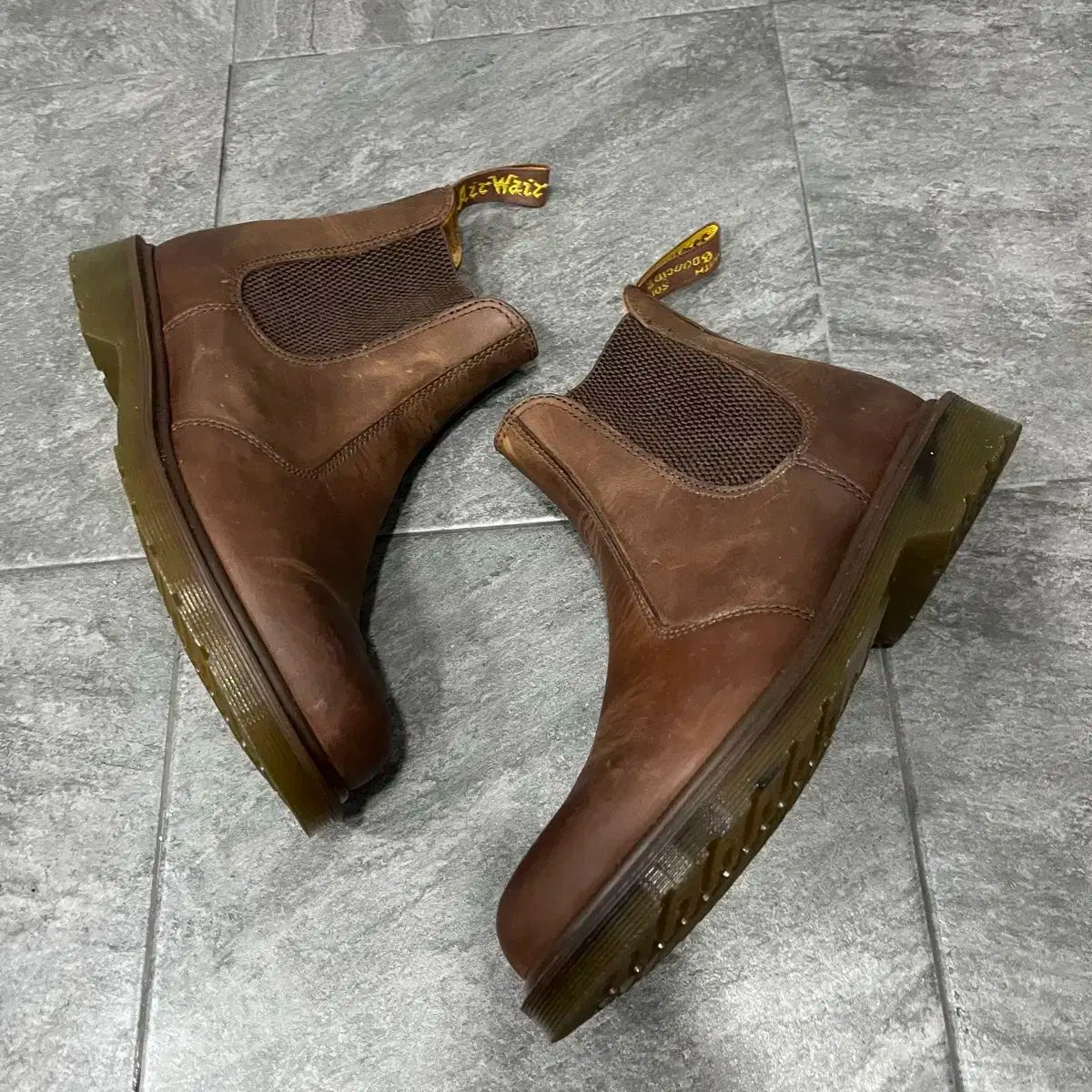 DR. MARTENS ドクターマーチン チェルシー ブーツ ブラウン