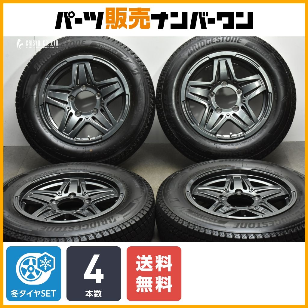 良好品】マッドクロス JB-01 16in 5.5J +20 PCD139.7 ブリヂストン