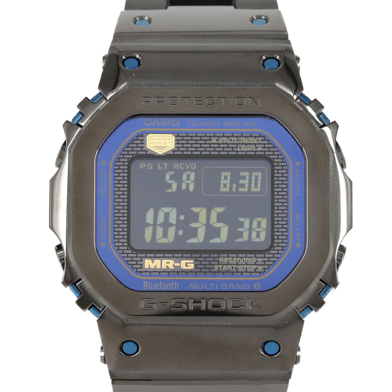 カシオ G-SHOCK･MR-G 電波時計 MRG-B5000BA-1JR TI ソーラークォーツ