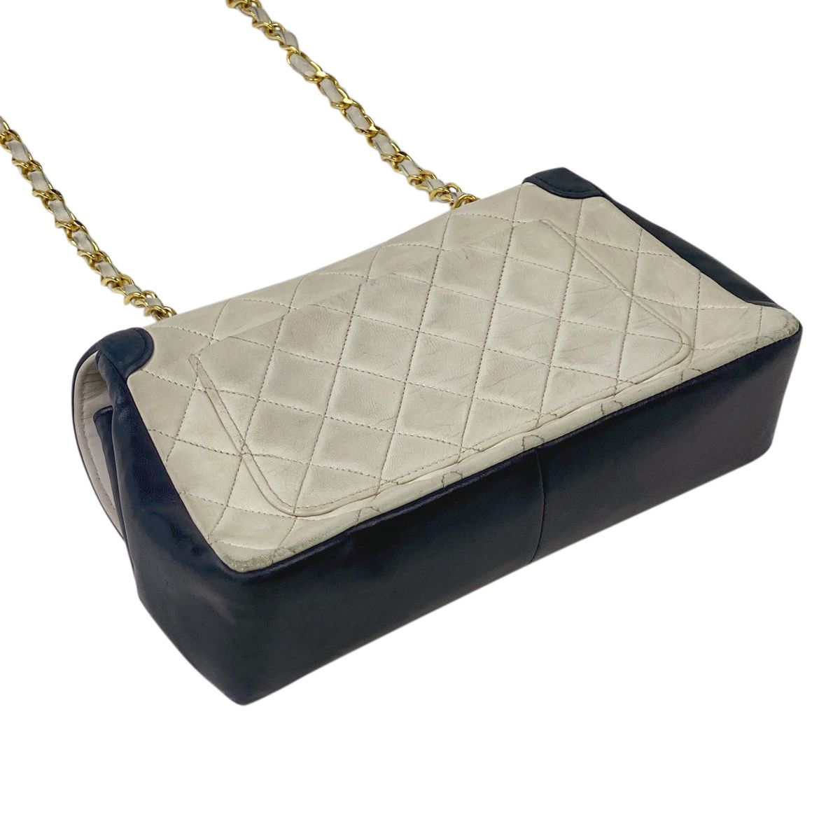 シャネル CHANEL マトラッセ シングルフラップ チェーン ショルダー 