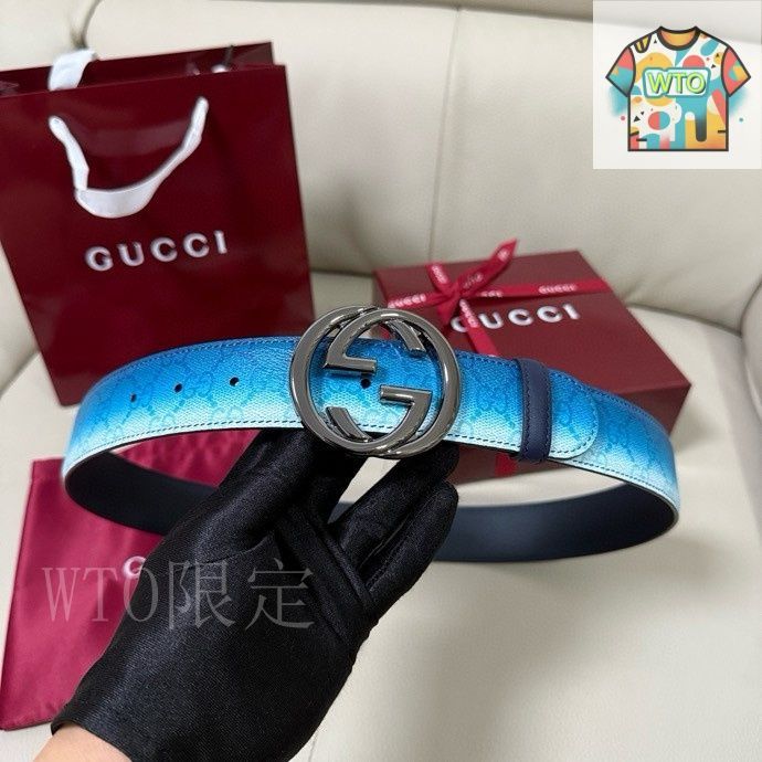今日WTO】Gucci Chroma シリーズ インターロックド GG ベル-1