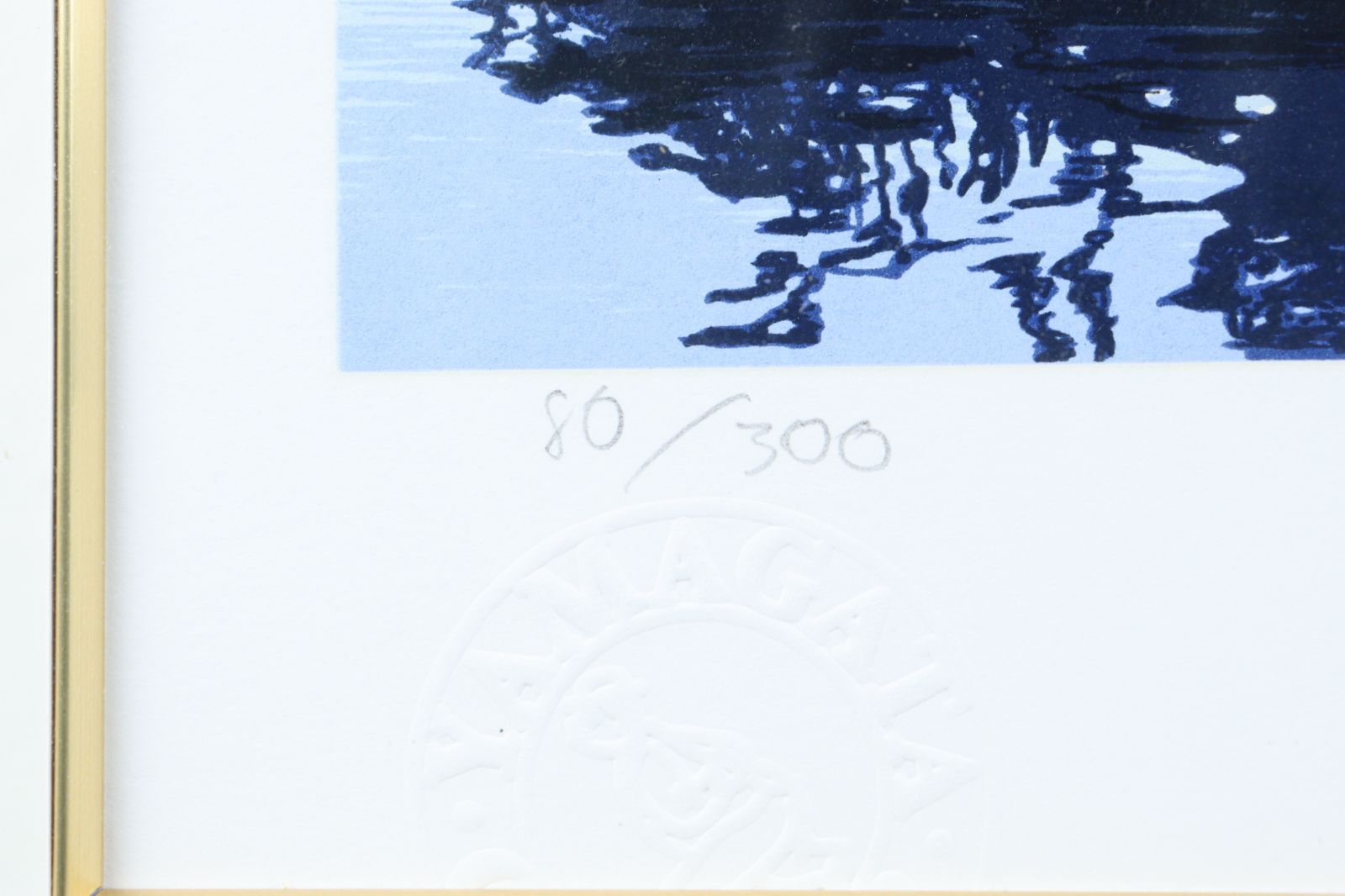 ヒロヤマガタ 「日本のエッセンス兼六園」 シルクスクリーン 80/300