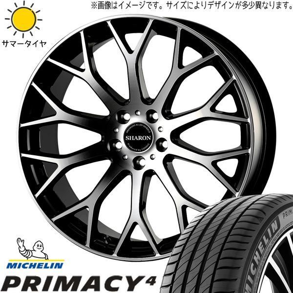 225/55R18 サマータイヤホイールセット デリカD5 etc (MICHELIN PRIMACY4 & SHARON 5穴 114.3)