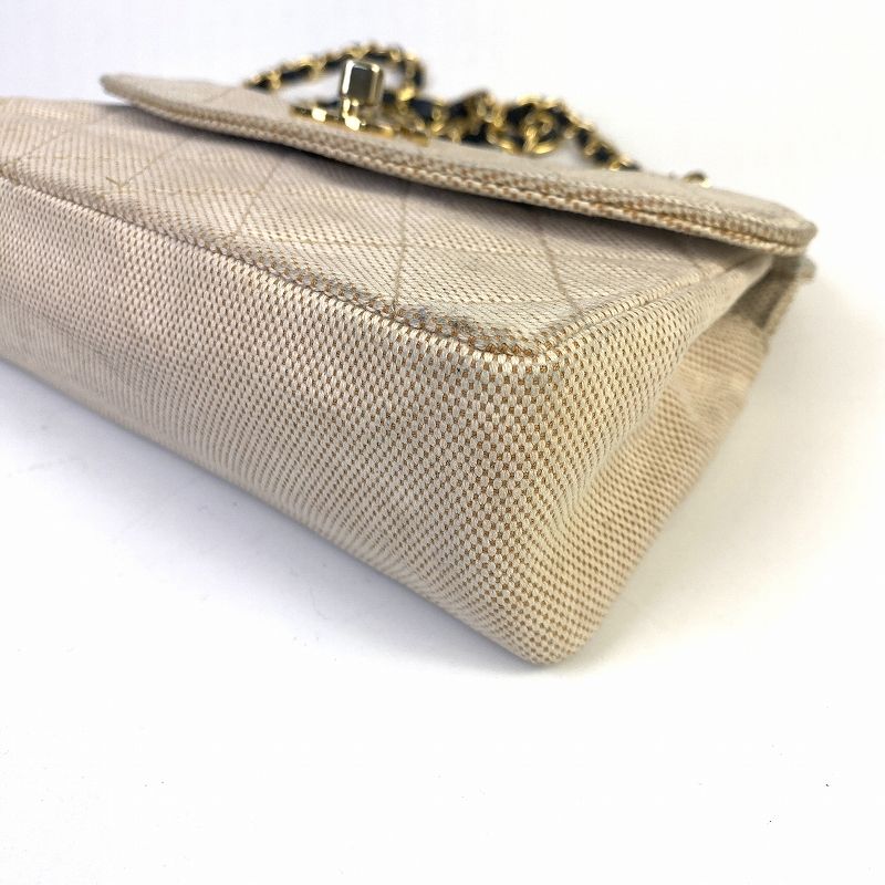 CHANEL シャネル ココマーク ターンロック キャンバス ショルダー 