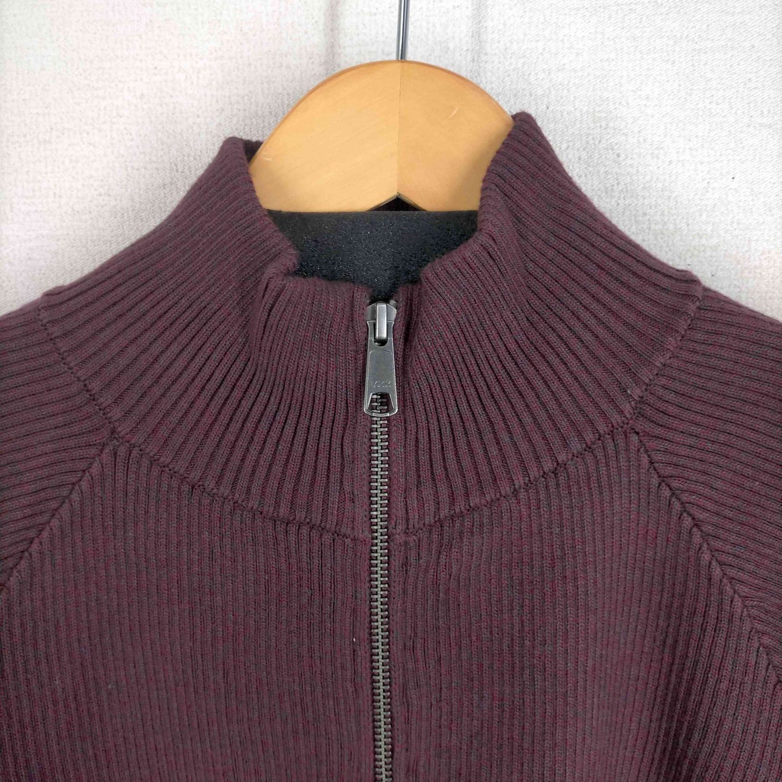 パラノイド PARANOID 23SS CORREDOR Zip Knit ロゴ刺しゅう