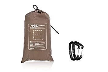 DD Tarp XL 4.5mx3m 多用途で軽量なタープ 耐水性 3000mm (Coyote brown)