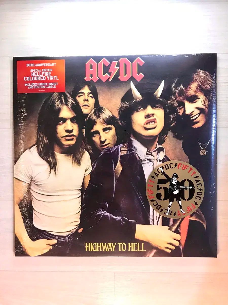 AC ／ DC Highway to Hell 50 周年 記念 LP