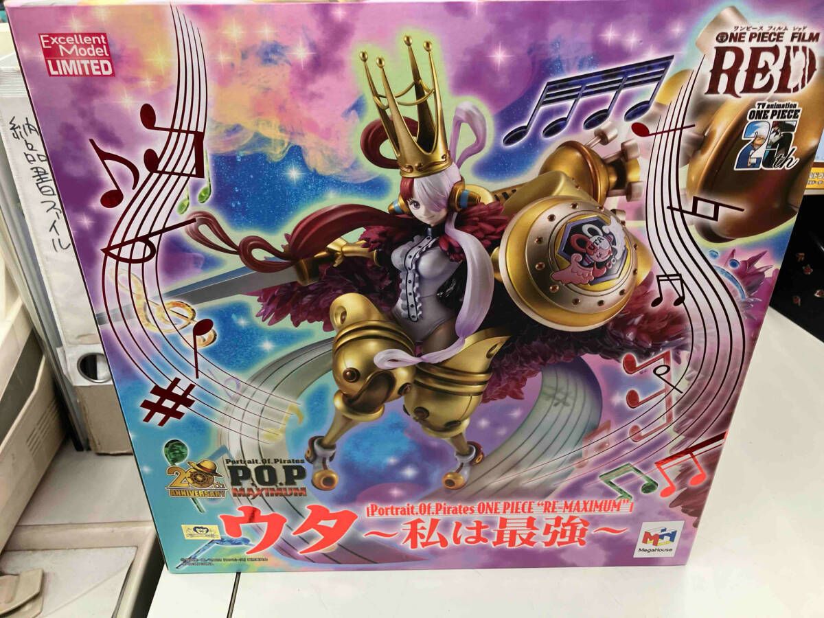 開封済み P.O.P RE-MAXIMUM ウタ ~私は最強~ プレバン限定