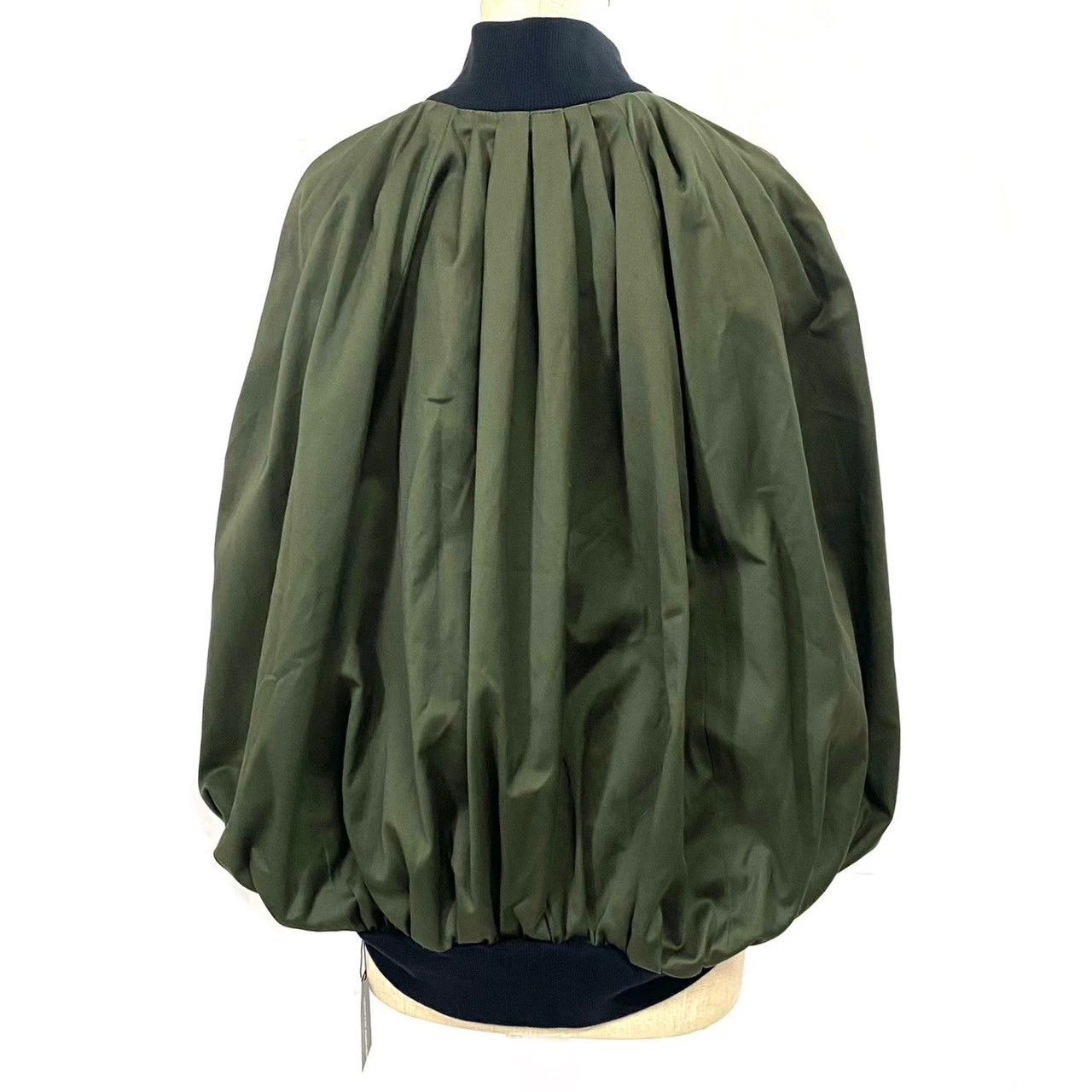 Pierre Cardin】ジップアップジャケット 38 MA-1 ポンチョ風