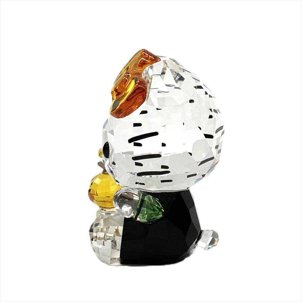 SWAROVSKI - スワロフスキー SWAROVSKI ハローキティ ハロウィーン オブジェ 置物 1191918 クリア クリスタル サンリオ【中古】 スワロフスキー SWAROVSKI ハローキティ ハロウィーン オブジェ
