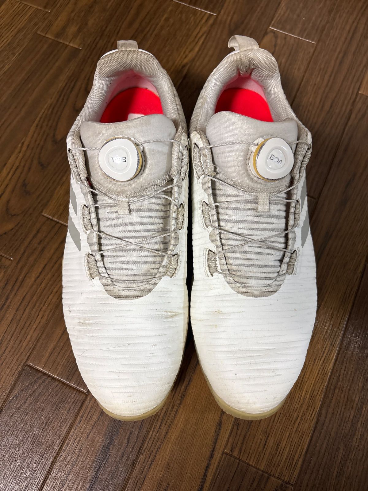 adidas BOOST ゴルフシューズ ホワイト アディダス ゴルフシューズ BOOST ホワイト アディダス ゴルフ