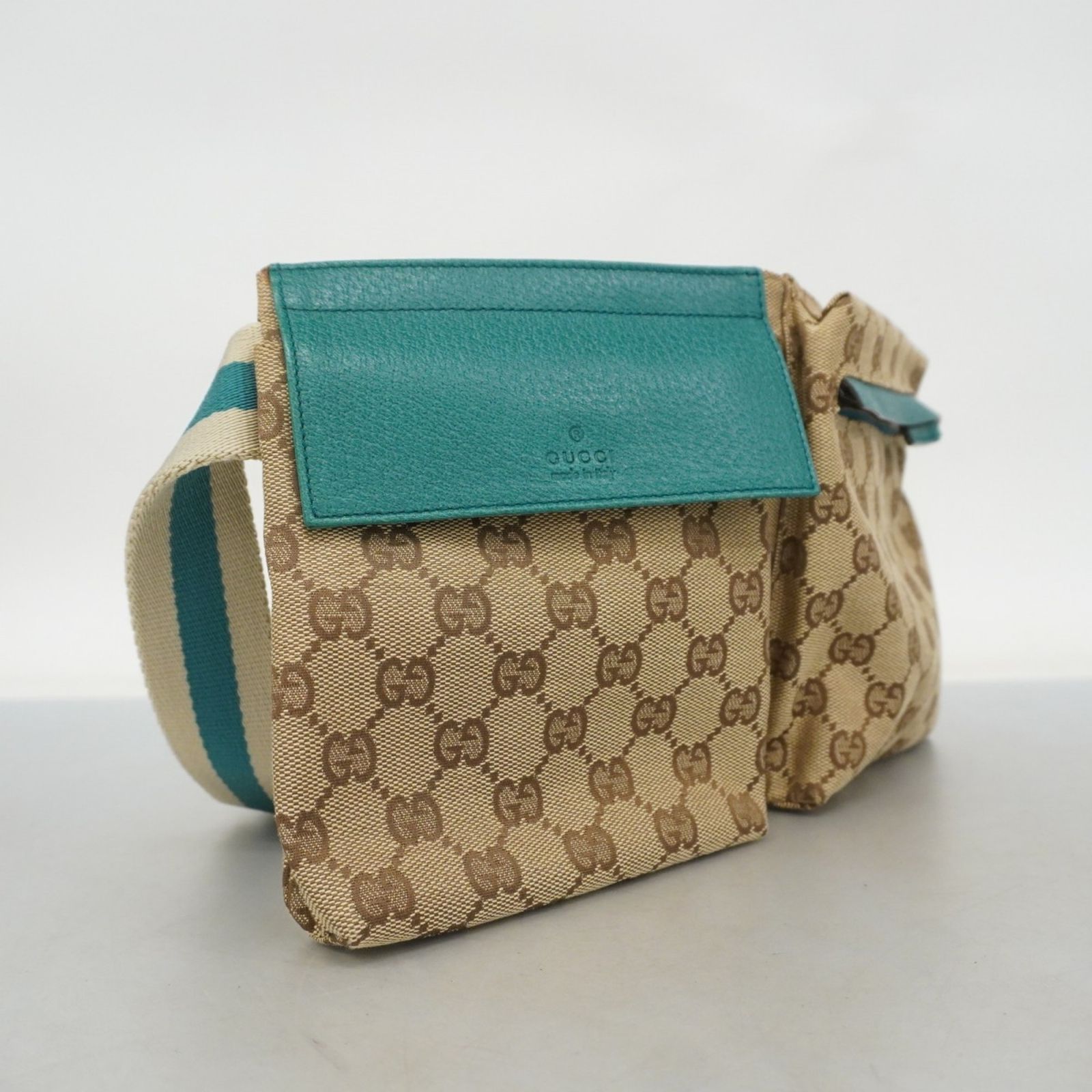 グッチ Gucci グッチ ウエストバッグ GGキャンバス キャンバス ブラウン レディース