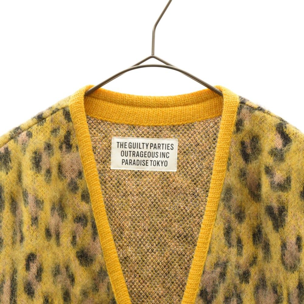 WACKO MARIA (ワコマリア) 22AW 22FW-WMK-KN11 LEOPARD MOHAIR