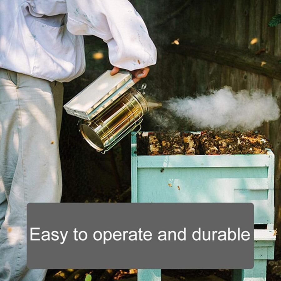 養蜂器具 養蜂ツールキット 巣箱 養蜂用ブラシ スクレーパー 燻煙き こし機 蜂蜜ナイフ クイーンキャッチャー 歯車埋線器 手袋付き ハイブ