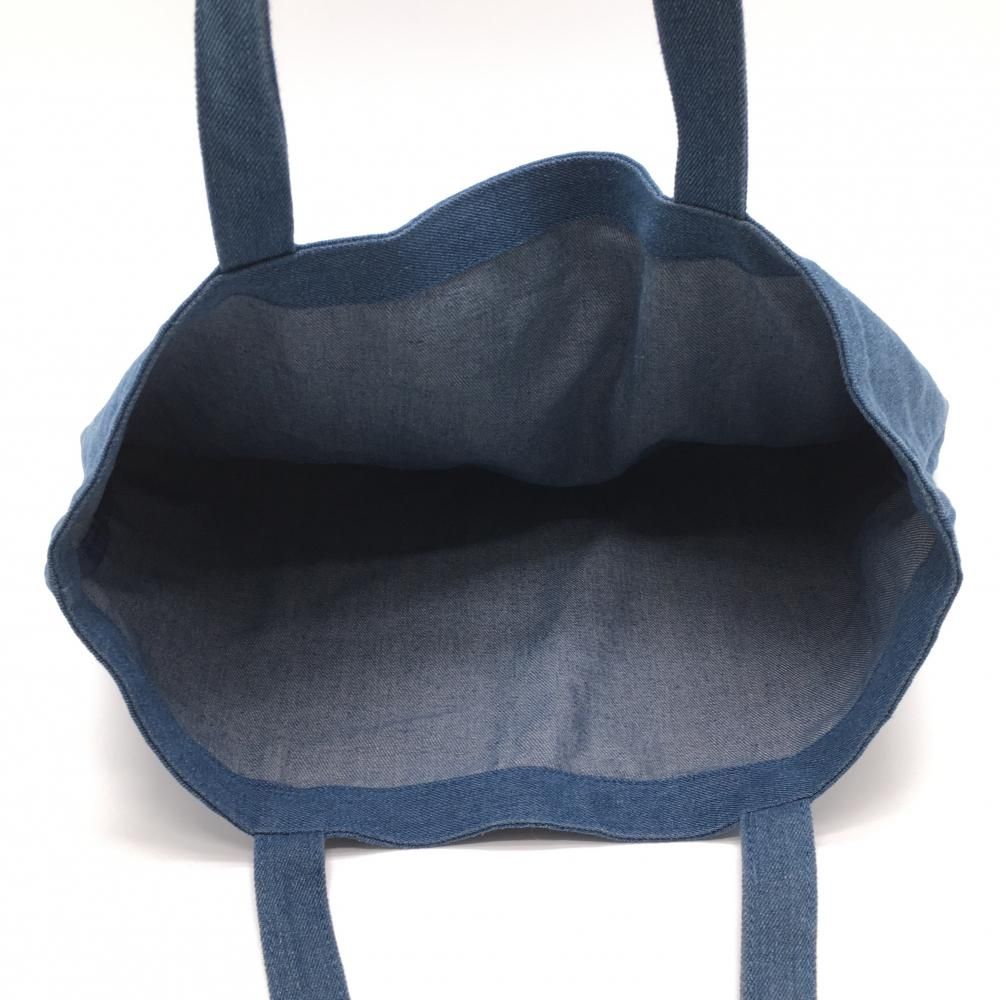 ☆SALE価格☆【美品】ジャックバニー トートバッグ ネイビー系×ピンク