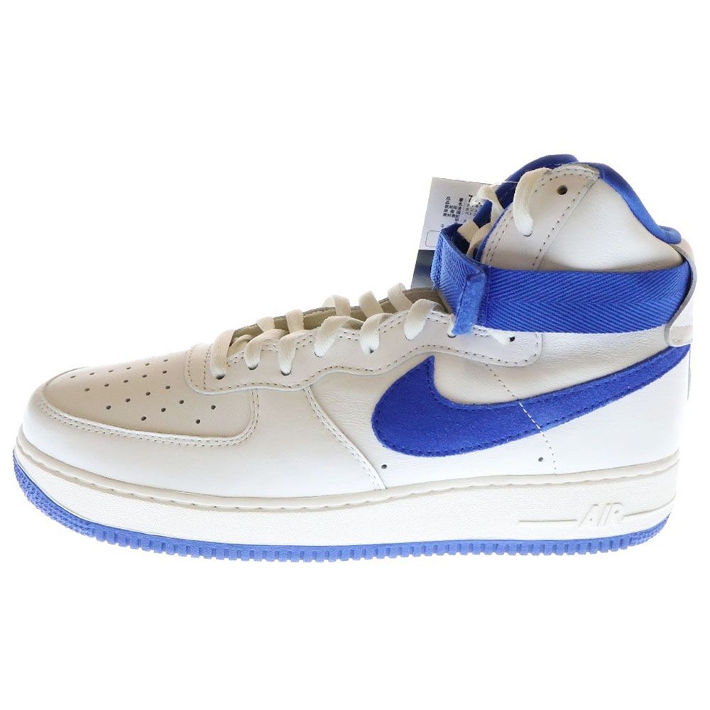 NIKE ナイキ 観賞用2015年製 AIR FORCE 1 HIGH RETRO QS エアフォース 1 レトロ クイックストライク ハイカットスニーカー 743546-103 US12|30cm ホワイト|ブルー