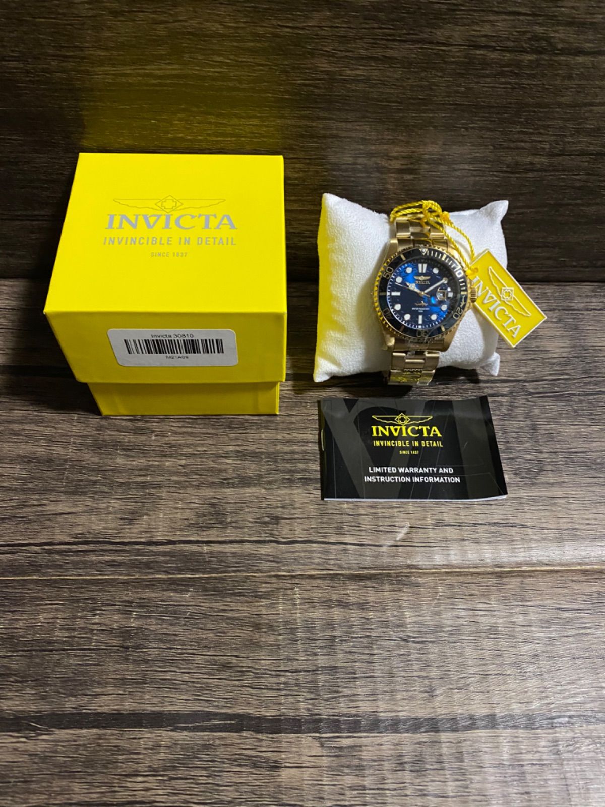 中古】 新品、未使用 新品 Invicta インビクタ メンズ腕時計 ゴールド ...