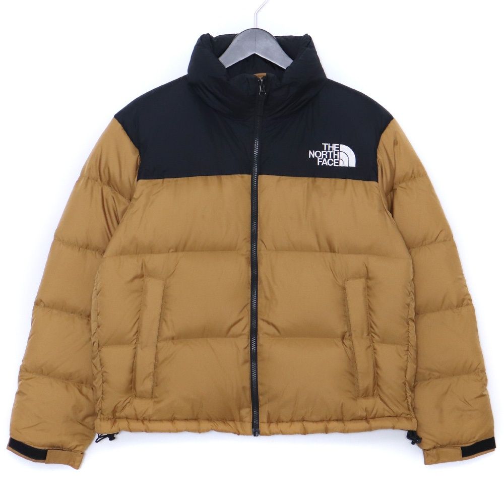 THE NORTH FACE ショートヌプシダウンジャケット Lサイズ ブラウン NDW91952
