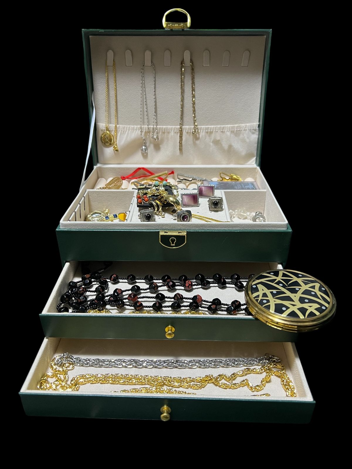 【⑯】遺品整理 ヴィンテージアクセサリーまとめ 生前遺品整理アンティークヴィンテージアクセサリーおまとめ