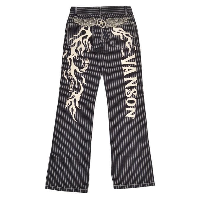 バンソン VANSON SP-B-38 デニムパンツ ジーンズ ウォバッシュ色