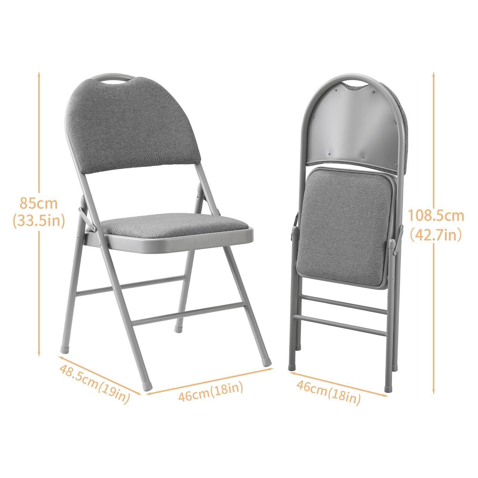 数量限定】BOOSDEN パイプ椅子 2脚セット 折りたたみ 椅子 大きい ...