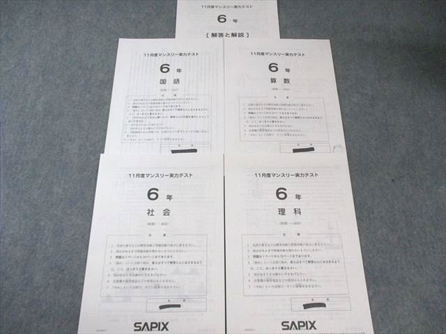【最新】サピックス　24年度　6年 マンスリー　復習　実力テスト教材 解答解説付 25_sapix5_6fukute-768x397.jpeg