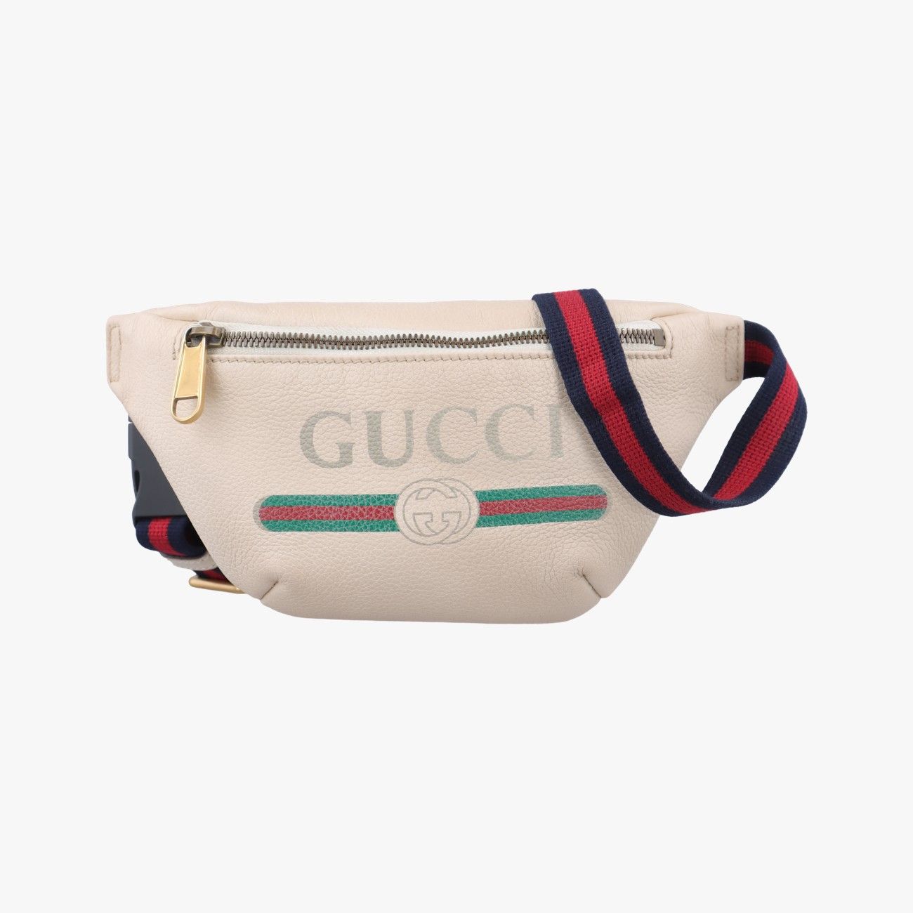 グッチGucciグッチプリントホワイトレザー527792E028436131