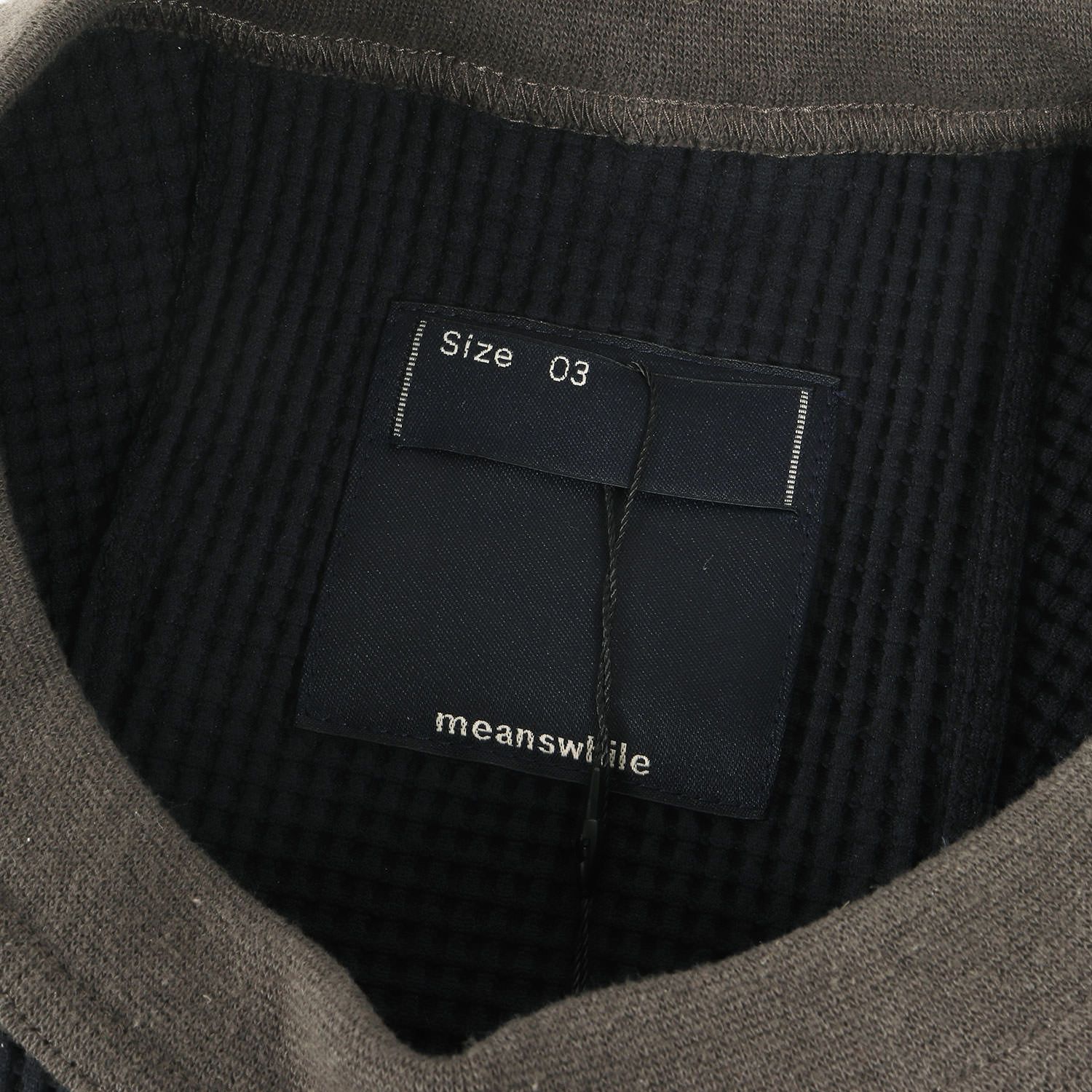 新品】meanswhile ミーンズワイル Tシャツ サイズ:3(L) / 24SS ソロ 