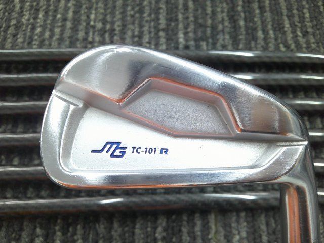 中古 アイアンセット 三浦技研 TC-101 R/NGS カーボン 7本セット